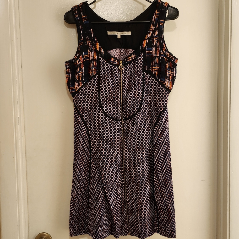 Rachel Roy colorfully woven dress